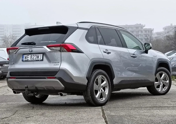 Toyota RAV4 cena 128900 przebieg: 98628, rok produkcji 2019 z Warszawa małe 529